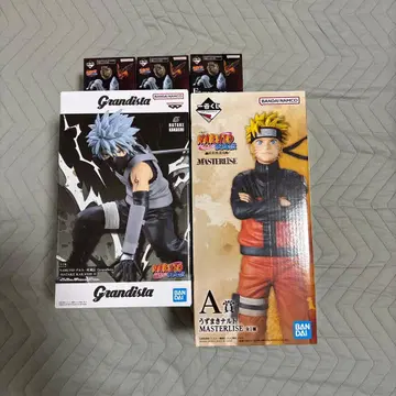 NARUTO 피규어 세트 Grandista 제일복권