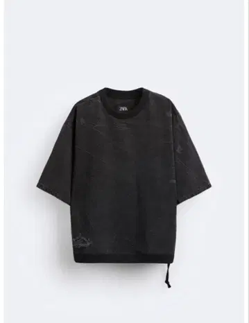 ZARA 데님 스웨트 셔츠