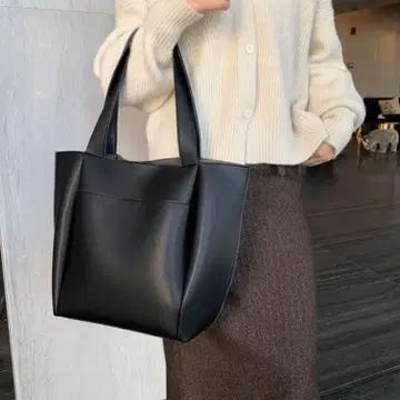 숄더백 여성용 브라운 토트 3way 백 A4 블랙