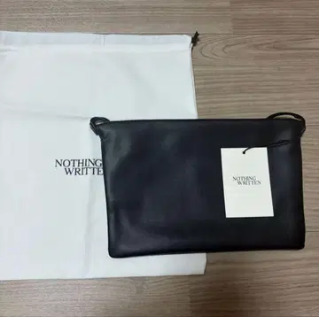 NOTHING WRITTEN 숄더백 블랙 새상품