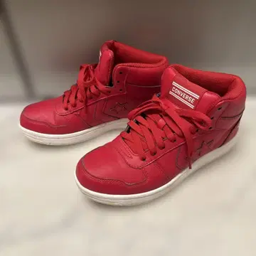 converse 하이컷 스니커즈 빨간색