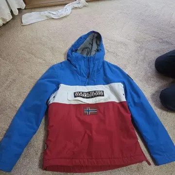NAPAPIJRI 마운틴 후드티 네이비 Size xs