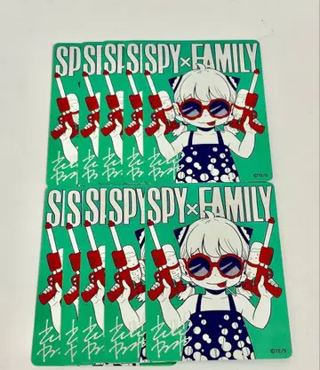 나츠코미 SPY x FAMILY 스파이 패밀리 아냐 메타키라 카드