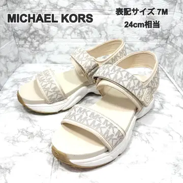새상품급 MICHAEL KORS 카트리나 하이브리드 슬라이드 샌들