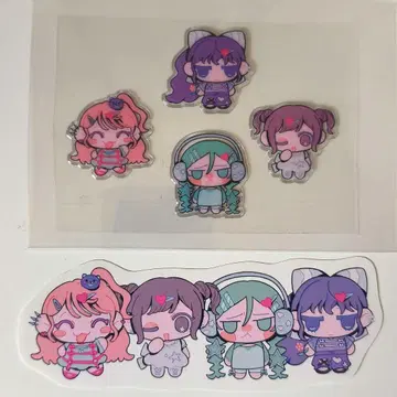 프로세카 밤 페스티벌 스티커 니고