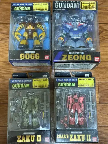 BANDAI Mobile Suit in Action 건담 피규어