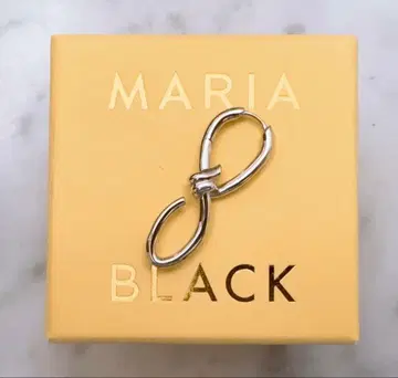 MARIA BLACK 한쪽 귀걸이 실버