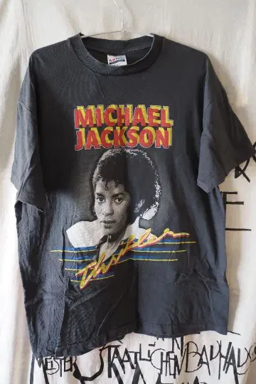 80s Michael Jackson Thriller 티셔츠 L