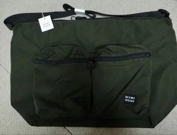 BEAMS DESIGN 숄더백 카키