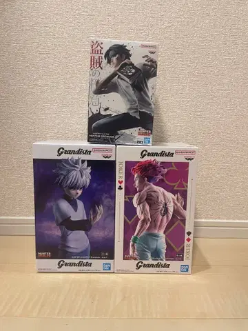 HUNTER x HUNTER 피규어 3체 세트 클로로 키루아 히소카