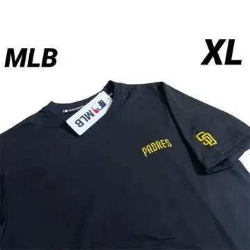 새상품 MLB 파드레스 티셔츠 트레이닝 의류 자수 LL 블랙