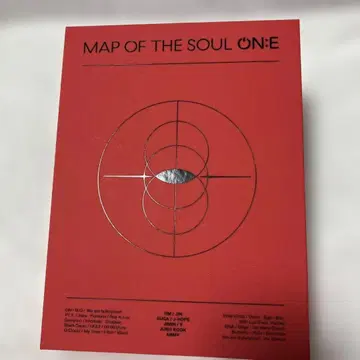 BTS MAP OF THE SOUL ON:E DVD