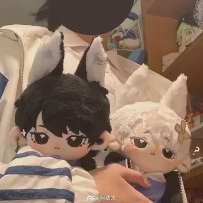 무속성 솜인형 쌍둥이 길동무20cm