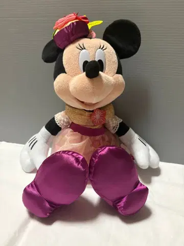 도쿄 디즈니랜드 미니 마우스 봉제 인형 택 포함