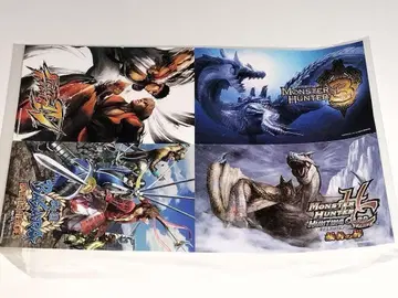 미사용품 몬헌 전국 BASARA 스트리트 파이터 IV 엽서