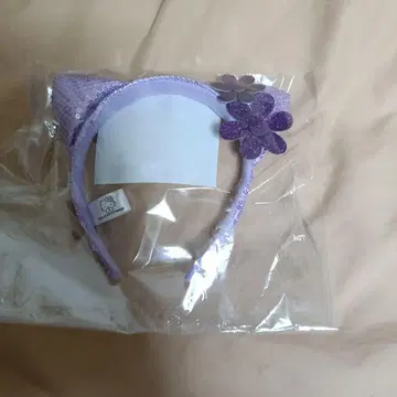 HELLO KITTY SMILE 키라키라 머리띠 퍼플