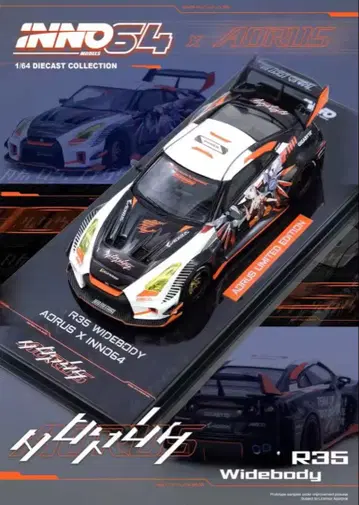 AORUS x INNO64 GT-R R35 WIDEBODY