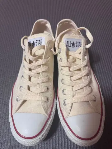 컨버스 올스타 로우컷 스니커즈 아이보리