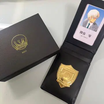 명탐정 코난 천연 가죽 패스 케이스 강준영(후루야 레이)