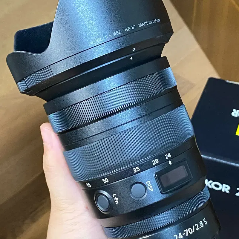 니콘 NIKKOR Z 24-70mm F2.8 S 판매합니다.