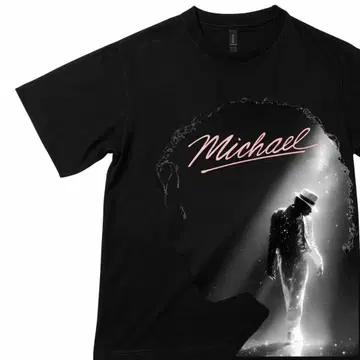 Michael Jackson 티셔츠 블랙 마이클 잭슨 영화