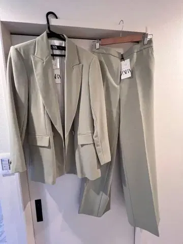 ZARA 셋업 자켓 팬츠