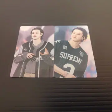 straykids 방찬 Blu-ray 영화 예약 특전 2장 트레이딩 카드