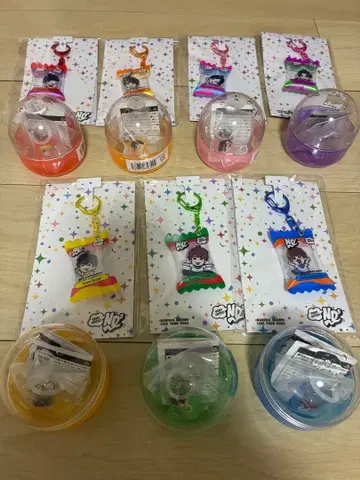 나니와단시 ND5 패키지풍 키링 메지루시 참 7종