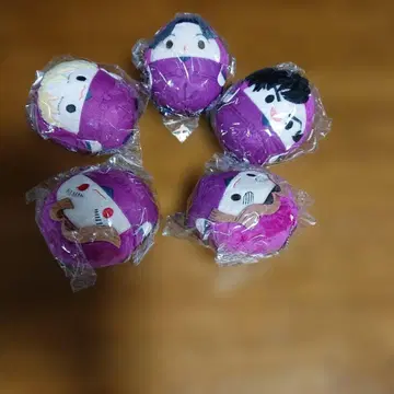 닌타마 란타로 4학년 후와코로링 5종 세트