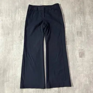 D692 새상품급 띠어리 부츠컷 팬츠 XL 상당 네이비 플레어 스트레치