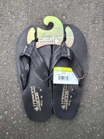 SCOTT HAWAII 스캇하와이 가죽 비치 샌들 US9 27cm