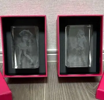 러브 라이브! 크리스탈 3D 오브제 야자와 니코 니시키노 마키 2개 세트
