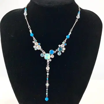 스와로브스키 목걸이 블루 SWAROVSKI
