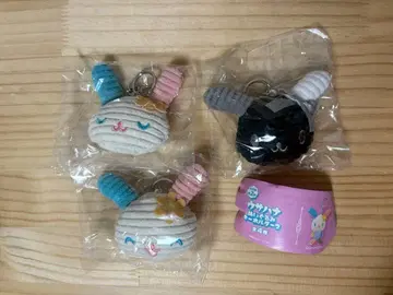 우사하나 봉제 인형 키링 묶음 판매 가챠 미사용 새상품
