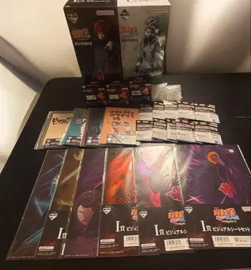 제일복권 NARUTO 돌풍전 풍영탈환편 피규어 기타 세트