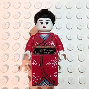 레고 기모노 걸 게이샤 미니 피규어