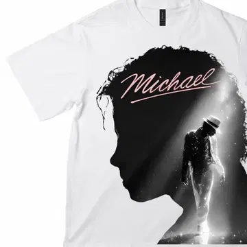 Michael Jackson 그래픽 T셔츠 마이클 잭슨 영화
