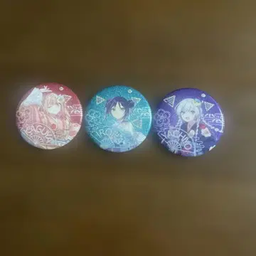 초 카구야 히메! 캔뱃지 세트 D