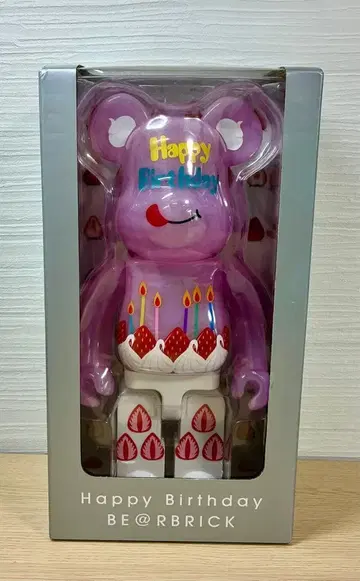 BE@RBRICK Happy Birthday 400% 한정판 베어브릭
