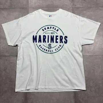 MLB 시애틀 매리너스 Seattle Mariners 화이트 티셔츠