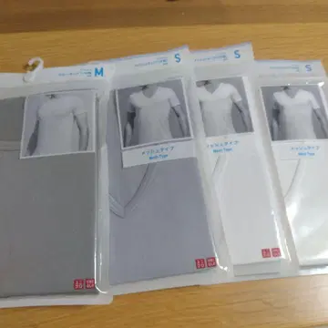 UNIQLO AIRism T셔츠 4장