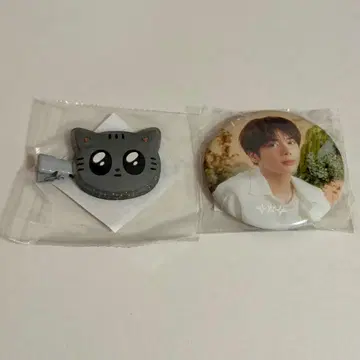 다고냥 헤어 클립 태현 캔뱃지