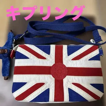 Kipling 유니언 잭 패턴 숄더백