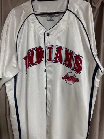 Dynasty 클리블랜드 인디언스 2XL 베이스볼 셔츠