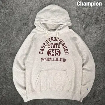 Champion 00s~ 런택 복각 후가공 맨투맨 후드티