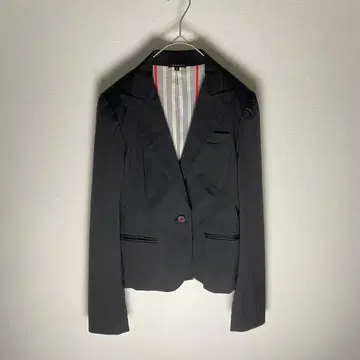 Theory 자켓 블랙 M 상당 PACEY x LUXE 스트레치