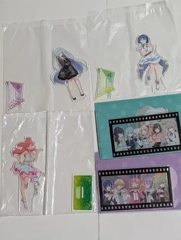 프로세카 세가 럭키 쿠지 D상 아크릴 스탠드 요이사키 카나데 티켓 홀더