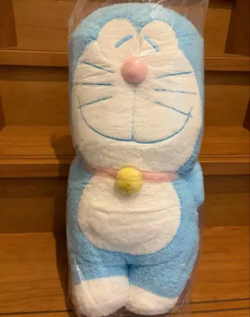 당일 발송 도라에몽 쿨쿨 복슬복슬 초BIG 쿠션 봉제 인형