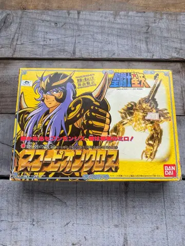 레트로 초합금 BANDAI 세인트 세이야 스콜피온 크로스 본체