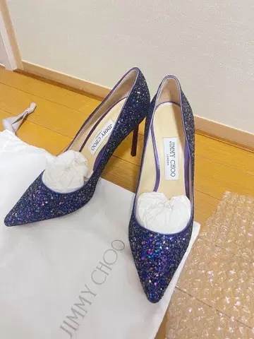 JIMMY CHOO 글리터 펌프스